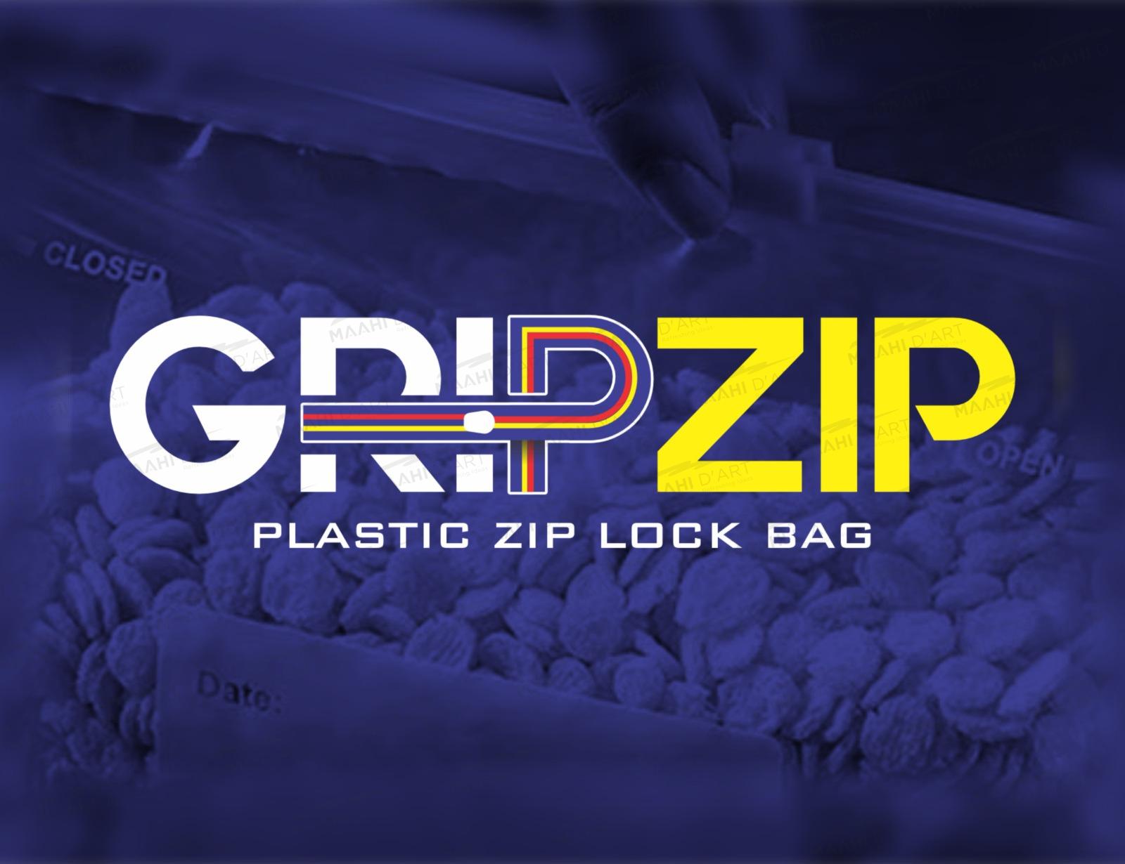 gripzip-plastic-zipper-bags-logo-design-maahi-d-art