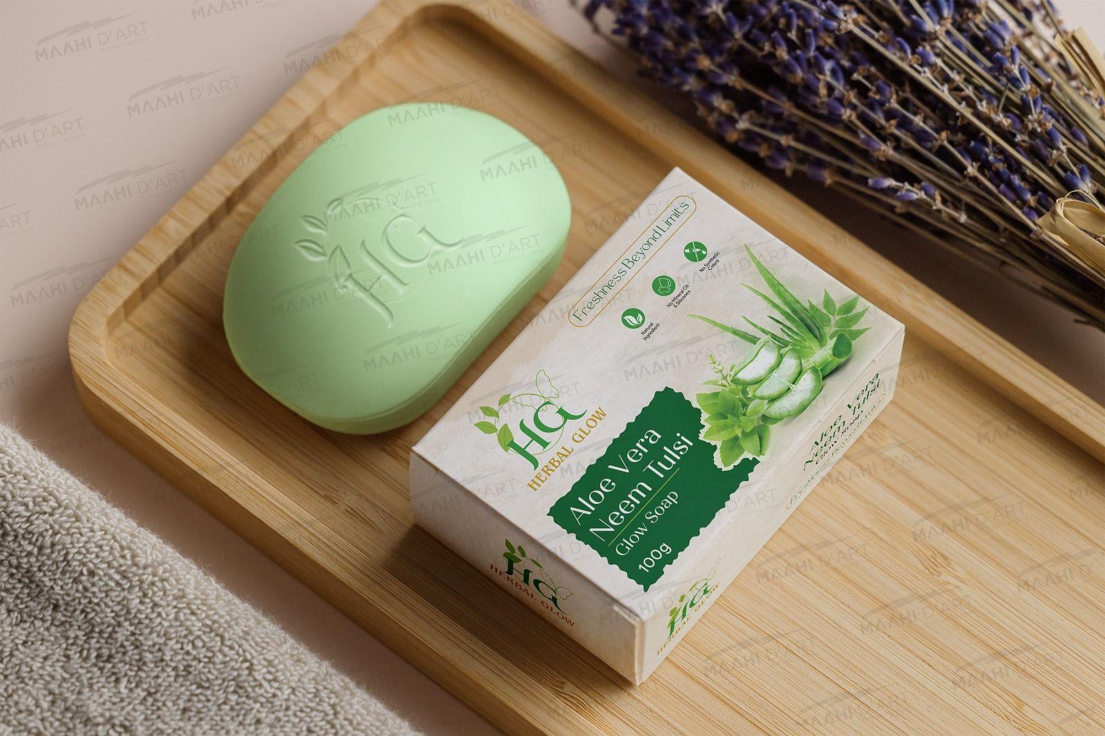 herbal-glow-soap-box-packaging-design-professional-graphics-service