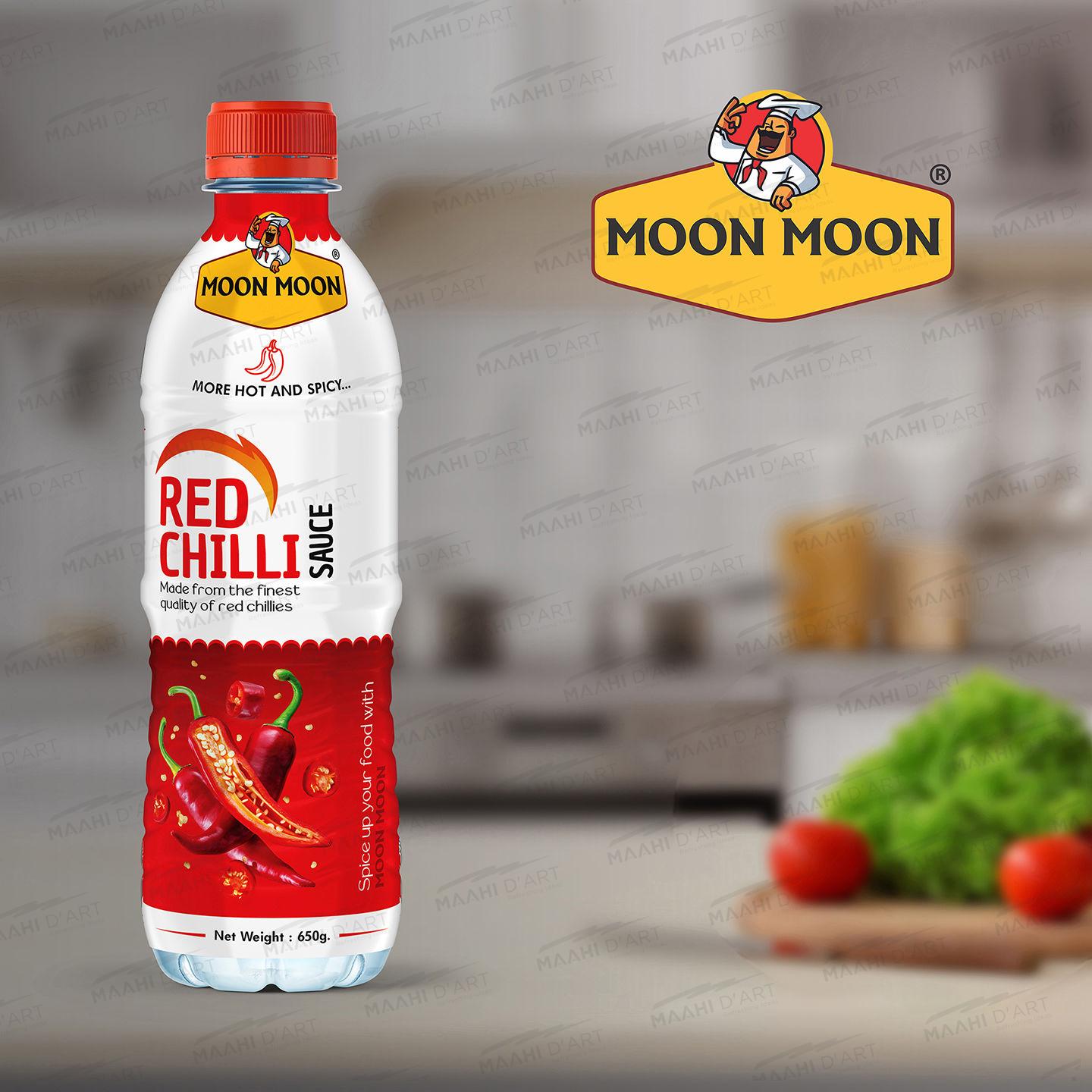 moon-moon-red-chilli-sauce-label-design-creative-graphics-printing-service